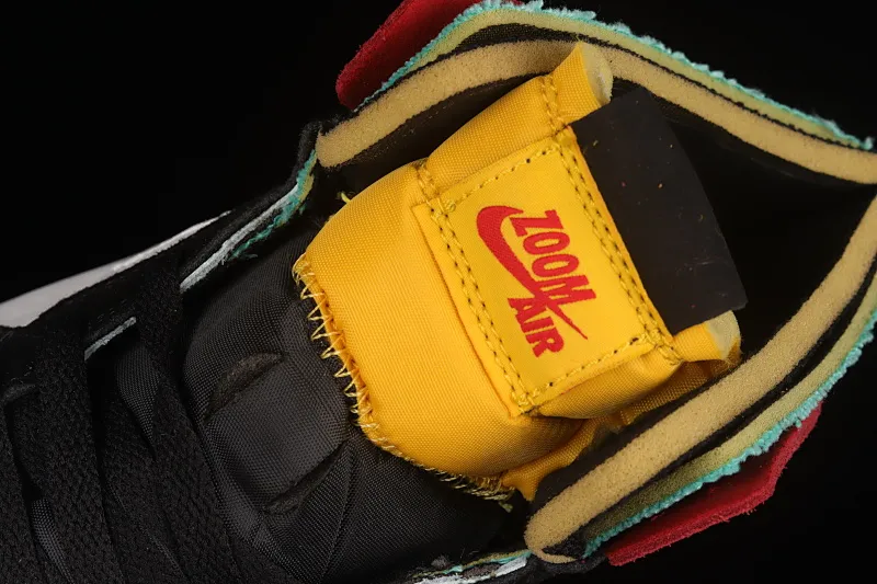 All categories Air Jordan Jordan series basketball shoes Air Jordan 1 High Air Jordan 1 Zoom CMFT AJ1 Joe 1 white, yellow and red color matching CT0978-016